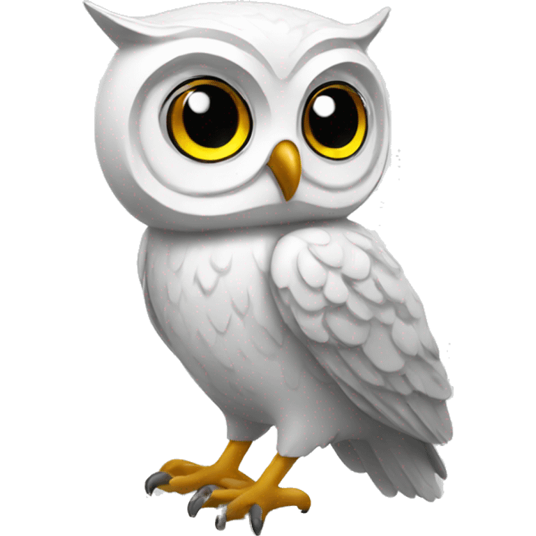 owl white emoji