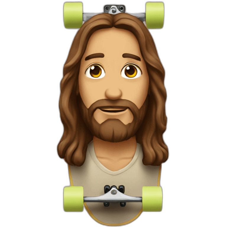 Jesus skateboard emoji