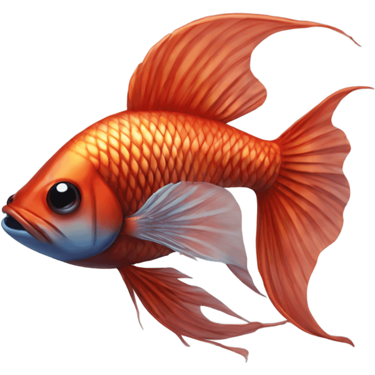 Picses fighting fish emoji