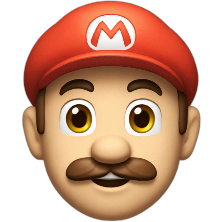 super mario that indicated you've been doing a very good job emoji