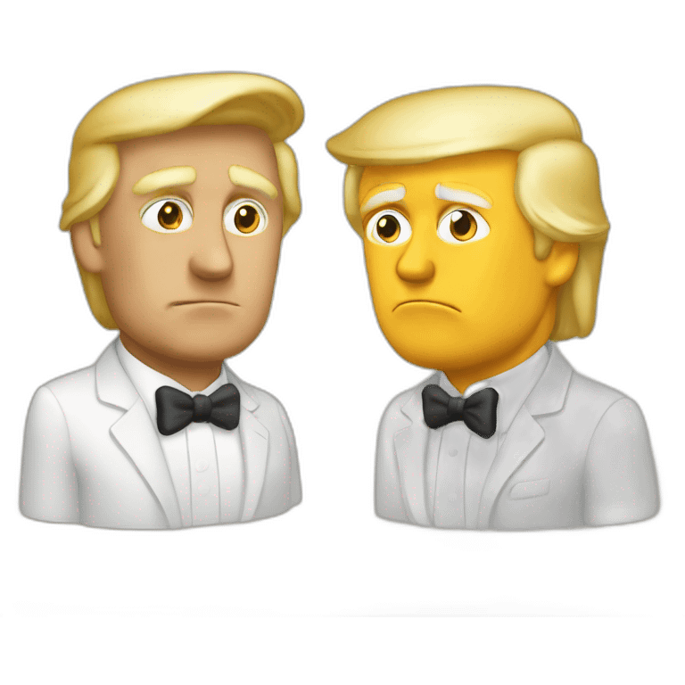 Trump qui fume un join emoji