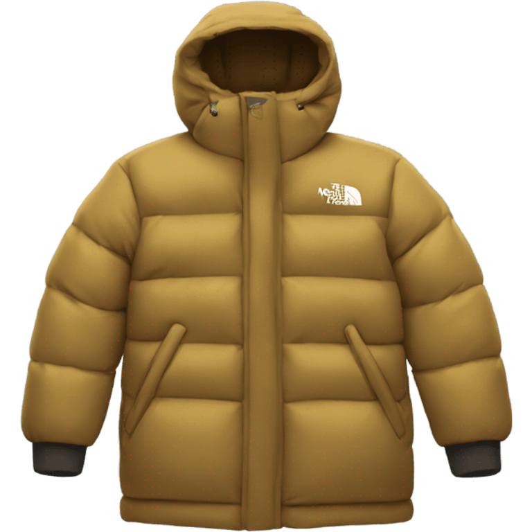 north face coat emoji