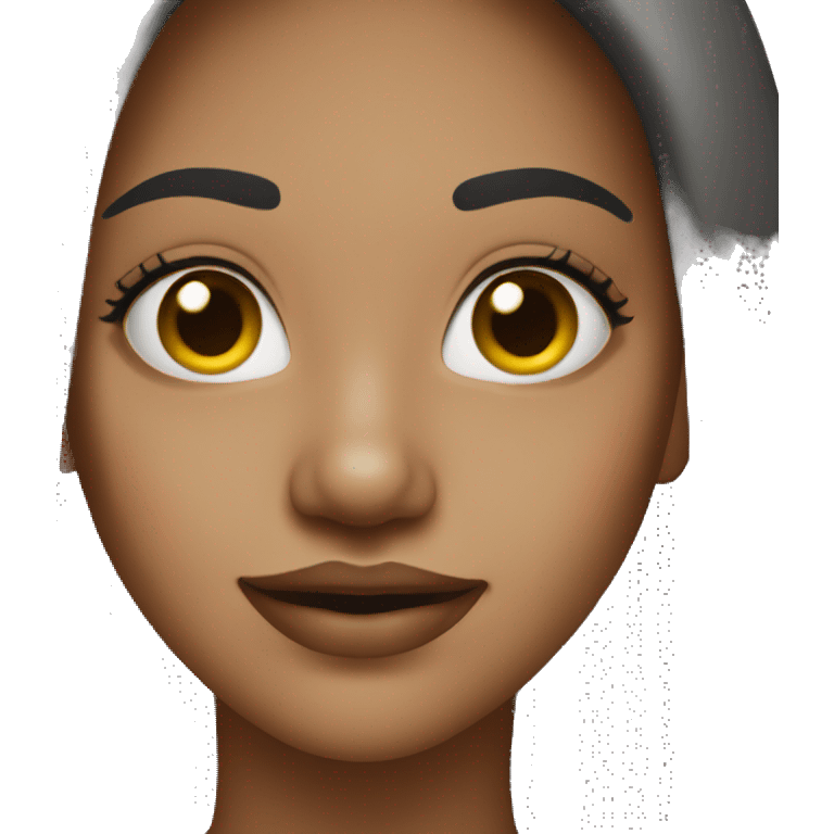 Girl with nose ring emoji