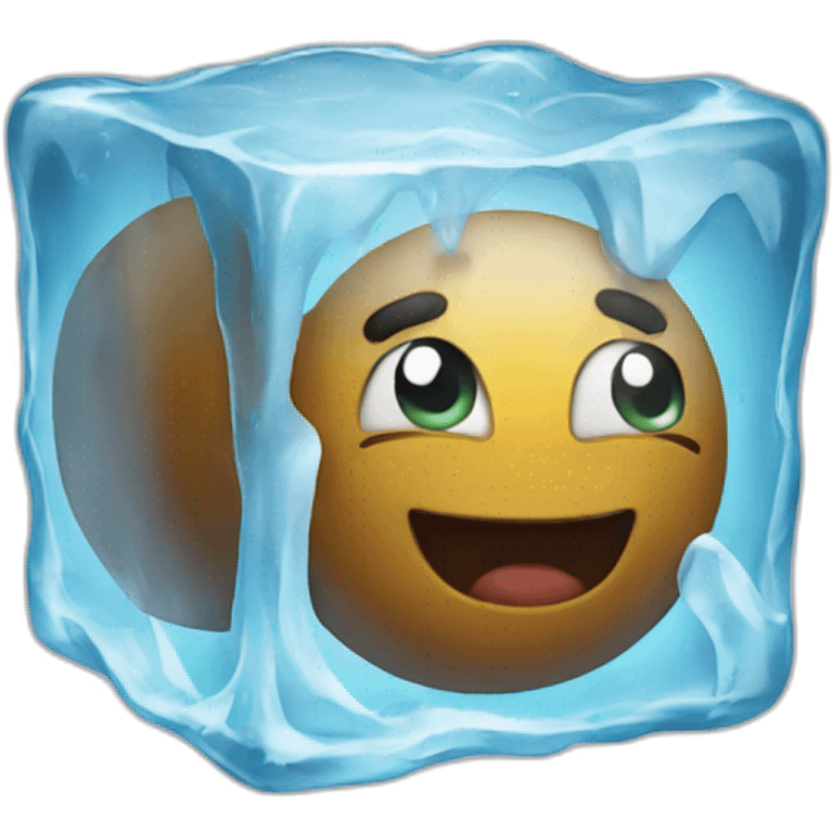 Ice cube emoji