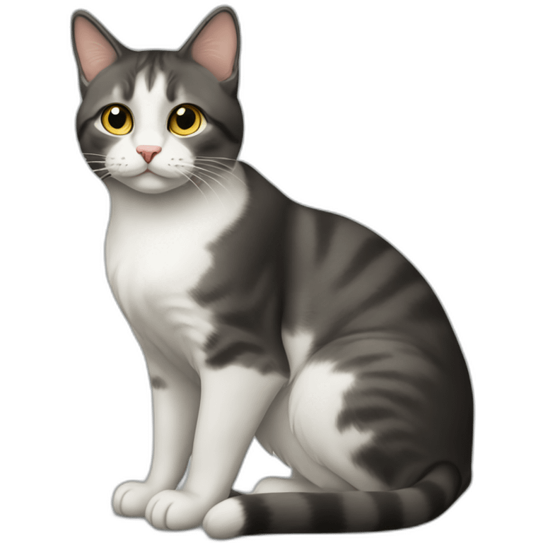 slavic sitting cat emoji