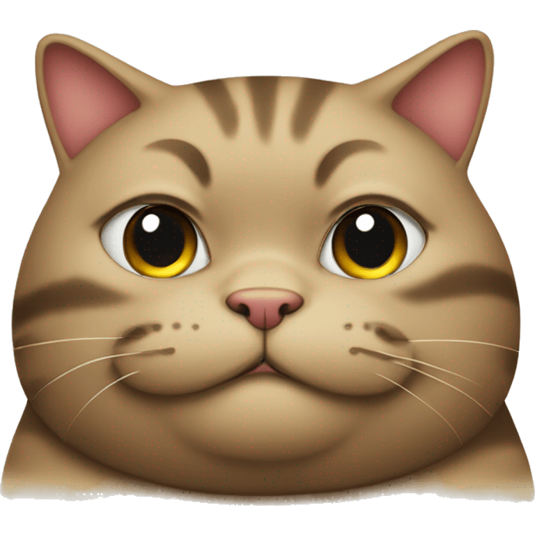 Fat cat emoji