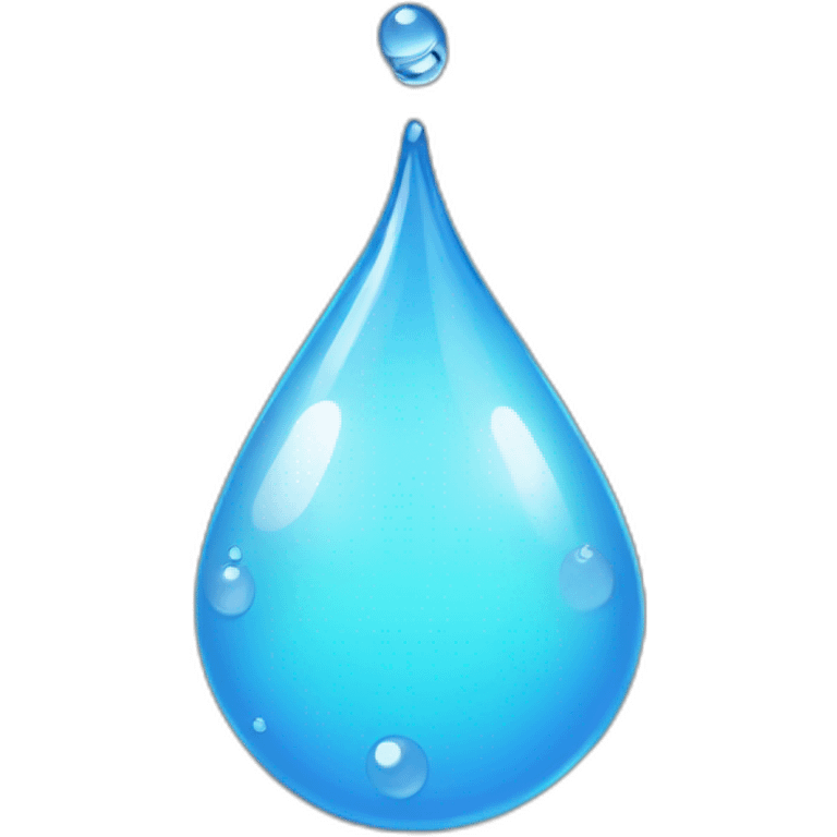 Water droplet emoji