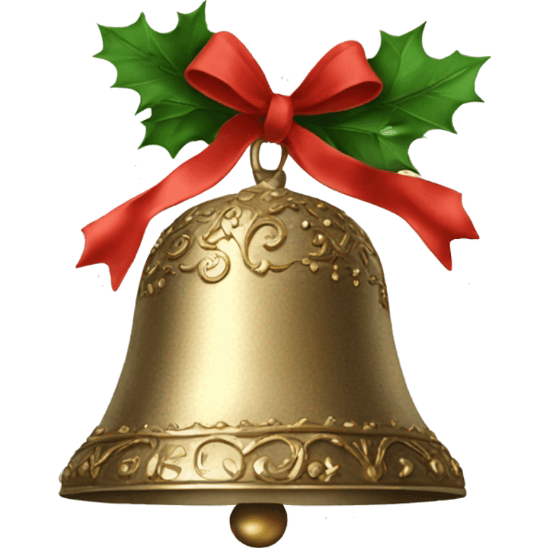 Aesthetic cristmas Bell  emoji