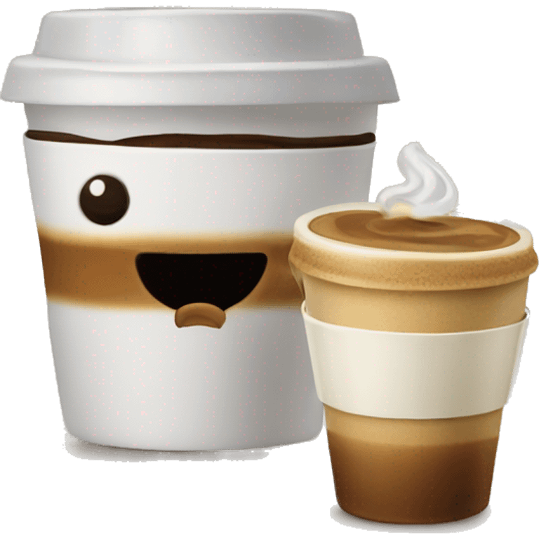 Coffe whit masmello emoji