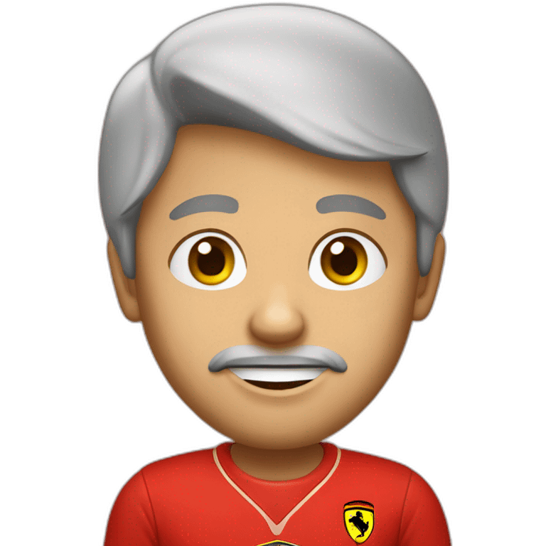 deceived Ferrari fan emoji