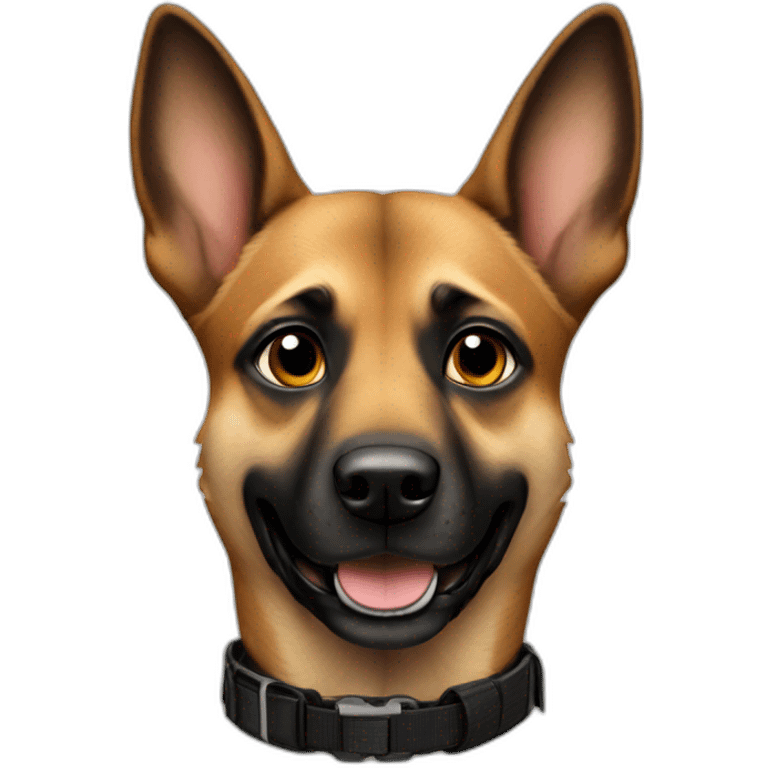 Police dog emoji