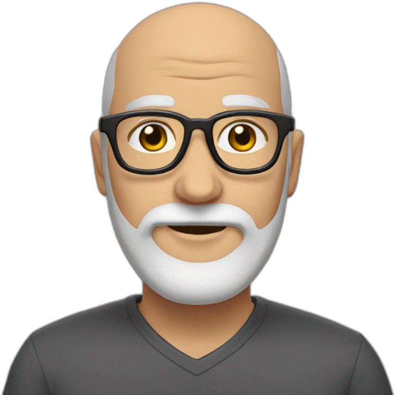 life-lab bald graybeard glasses emoji