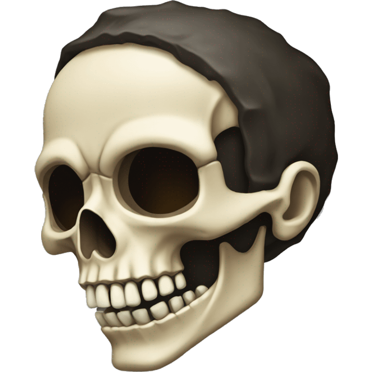 preyig skull emoji