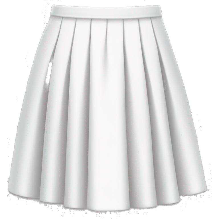 White skirt emoji