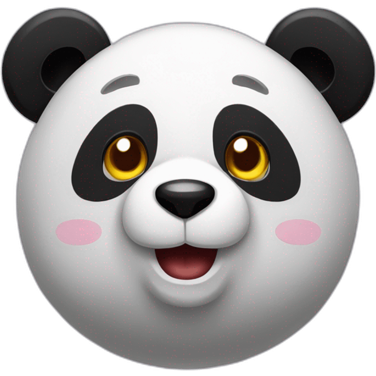 Panda gaming molesto emoji