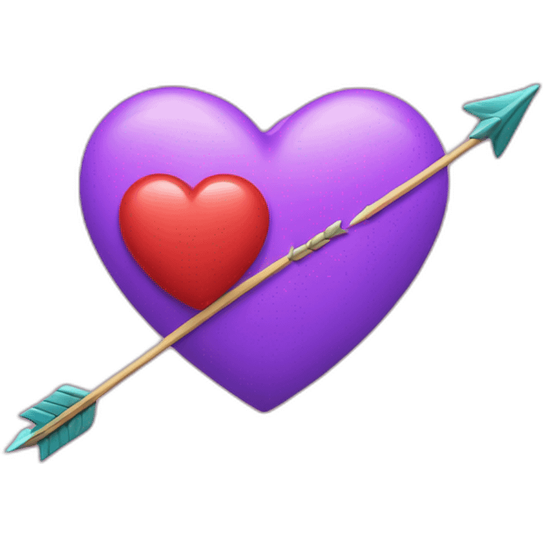 Heart with an arrow emoji