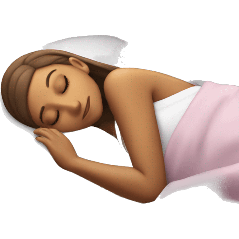 Ariana Grande sleeping emoji