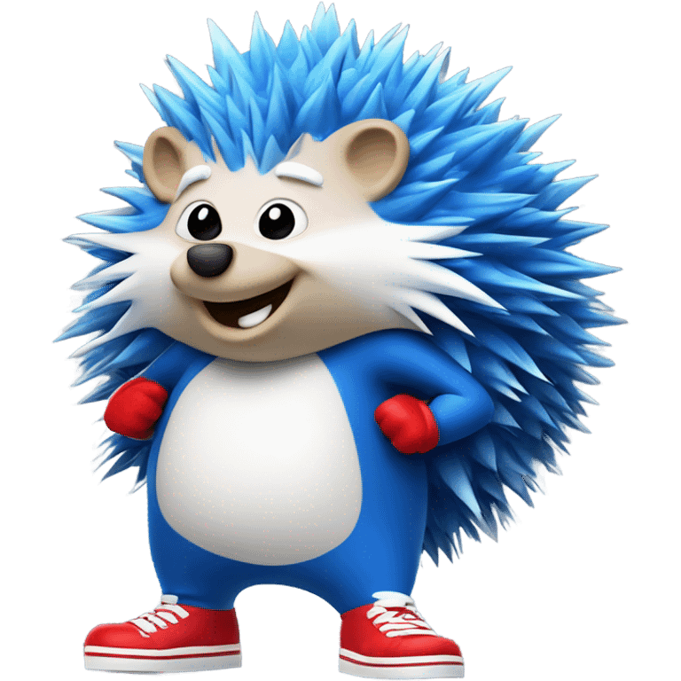 sonic the hedgehog ￼ emoji