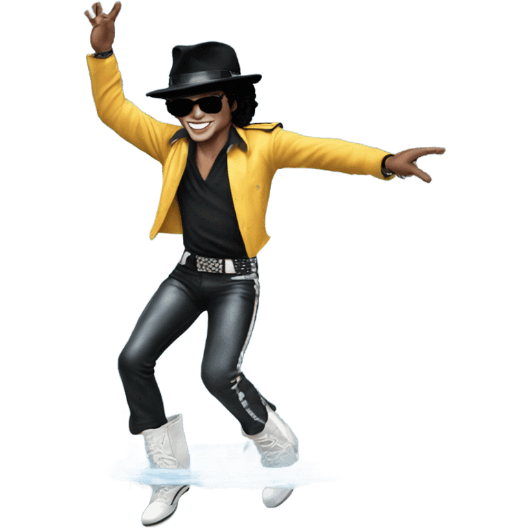 Michael Jackson dancing on water emoji