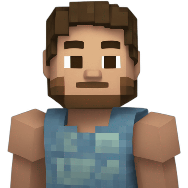 Steve Minecraft emoji