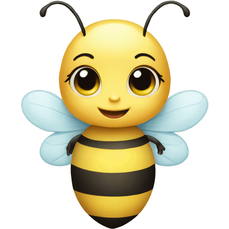 cute baby bee emoji