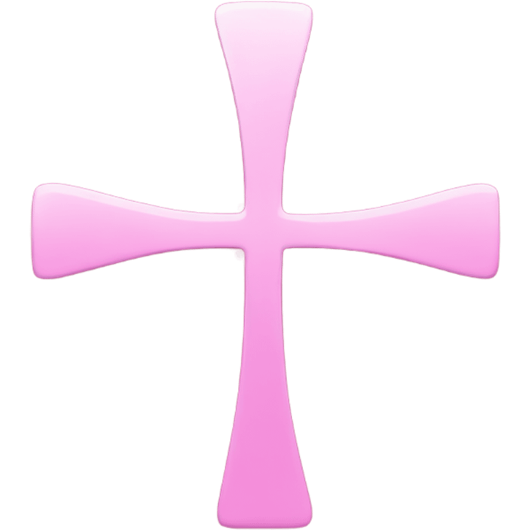 Pink cross mark icon emoji