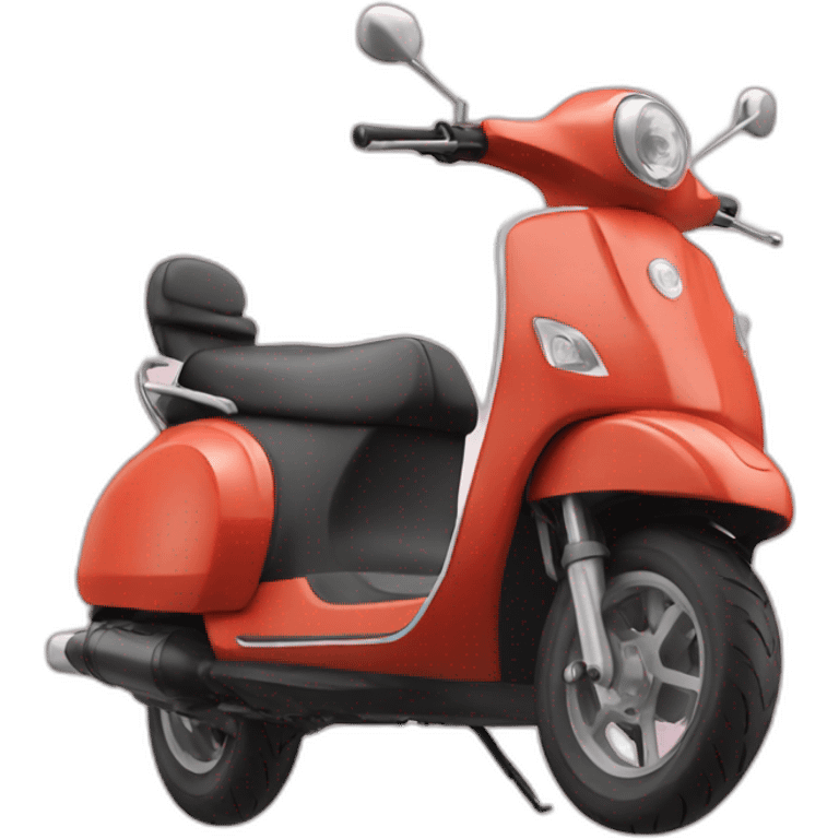 Scooter zip emoji