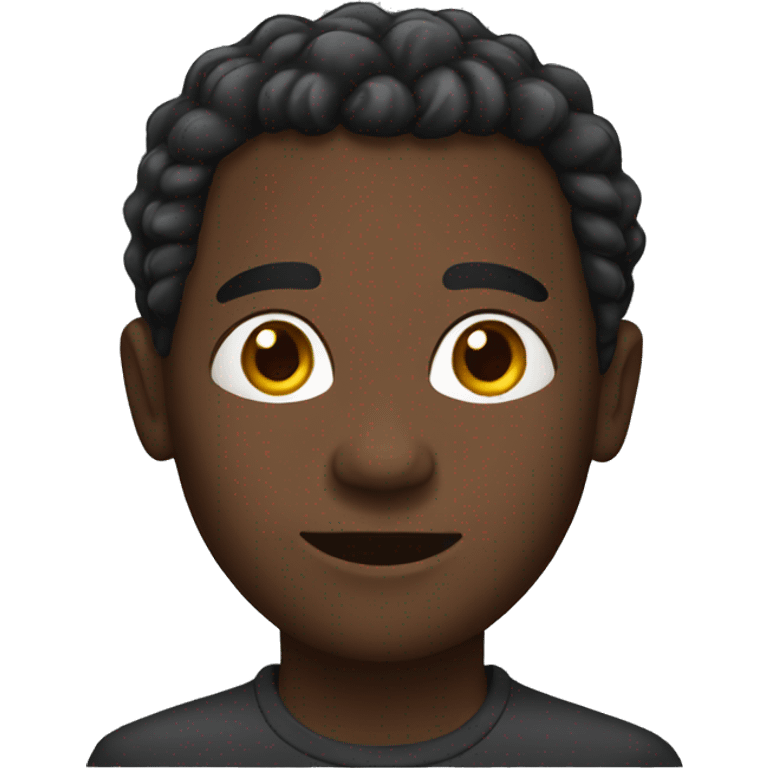 Black person emoji