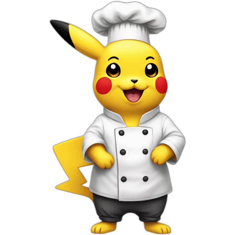 Chef pikachu emoji