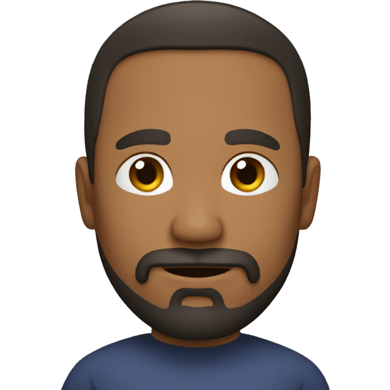 full man with goatee emoji