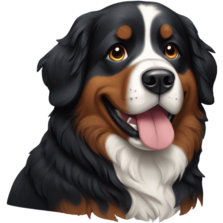 Bernese mountain dog emoji