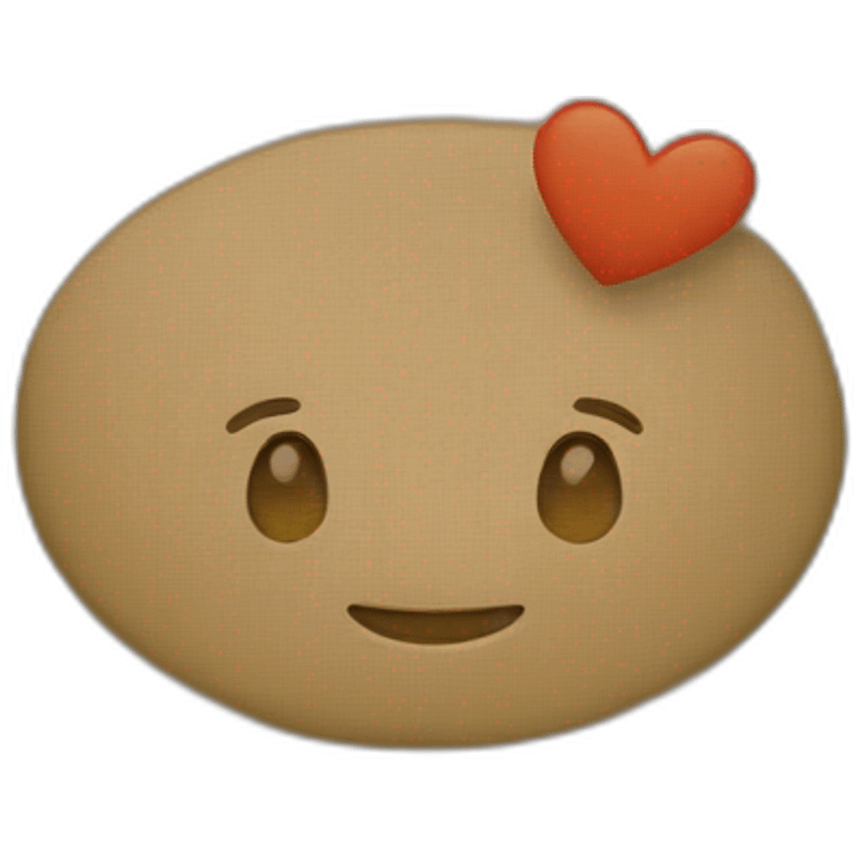 Khaki colour love emoji emoji