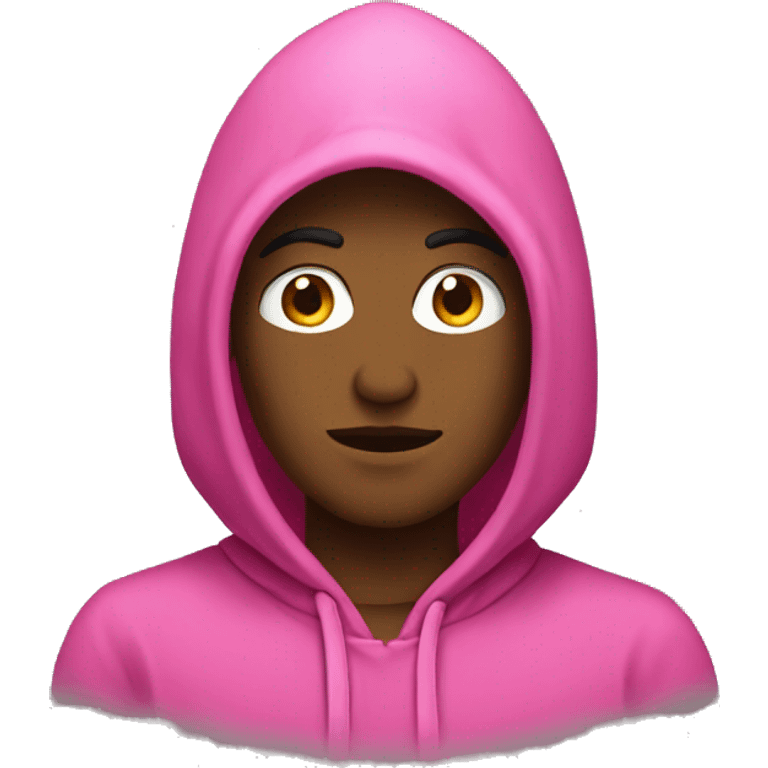 Pink hood emoji