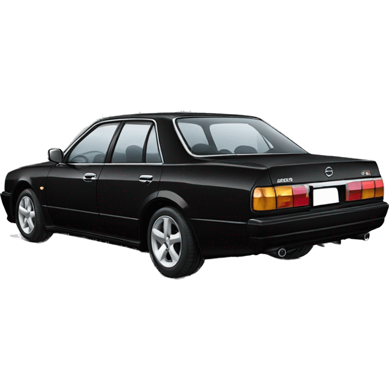 Nissan Laurel c34 black emoji