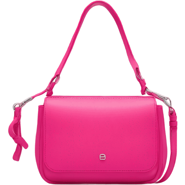 Mini pink bag emoji