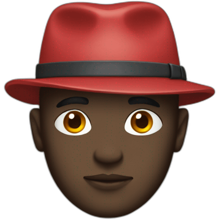 skinhead with hat emoji