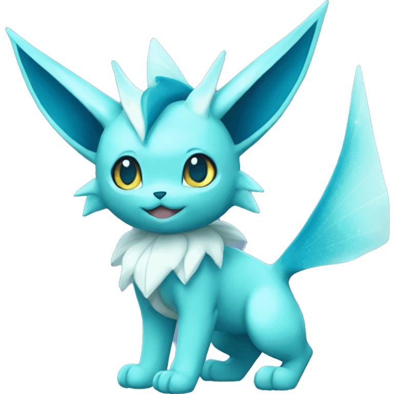 Vaporeon-Glaceon full body emoji