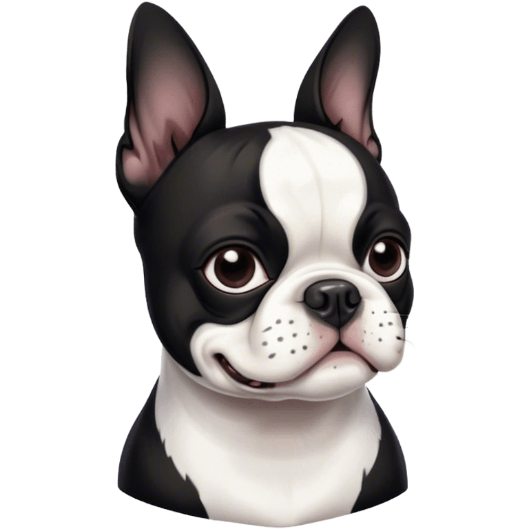 Boston terrier  emoji