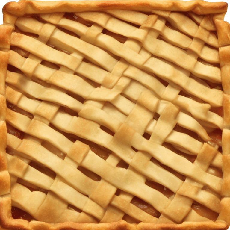 Apple pie slice emoji