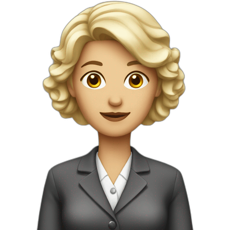 Bank staff lady emoji