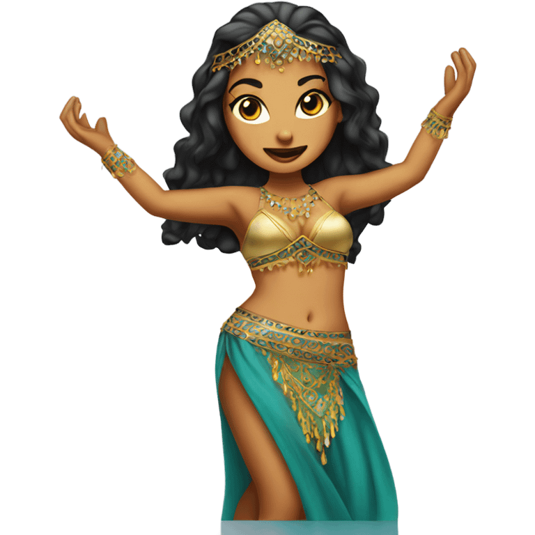 Belly dancer emoji