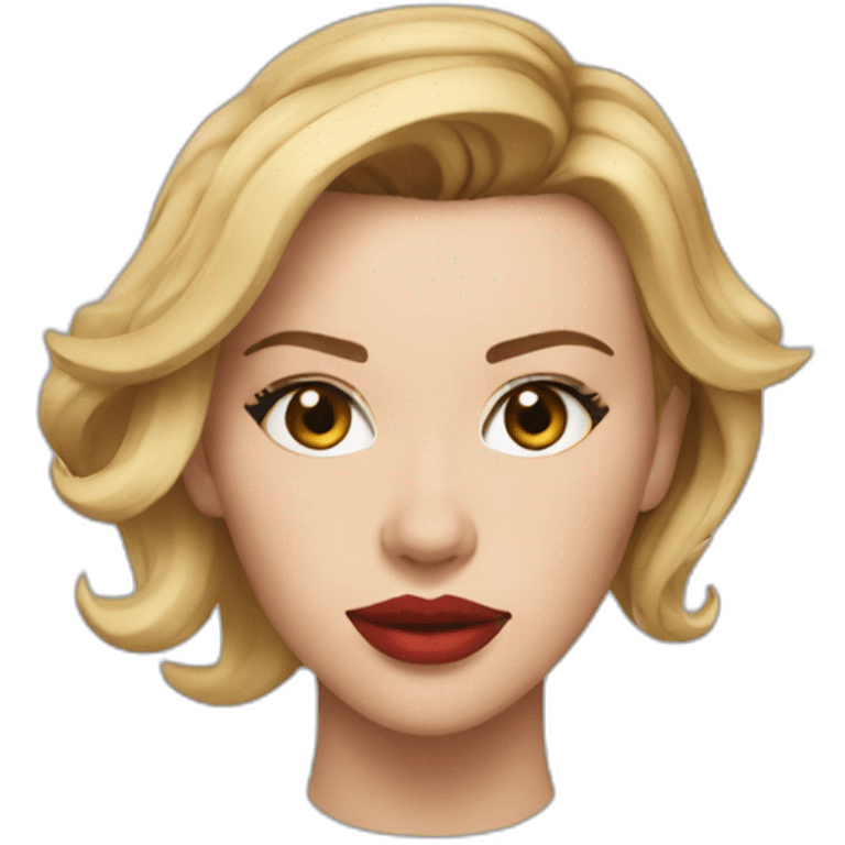 Scarlett Johansson emoji