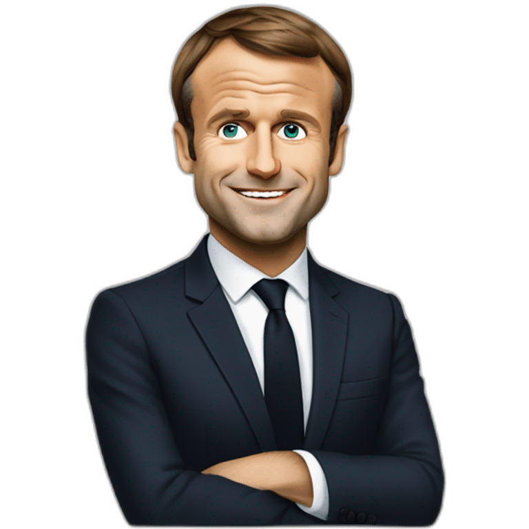 Emmanuel Macron emoji