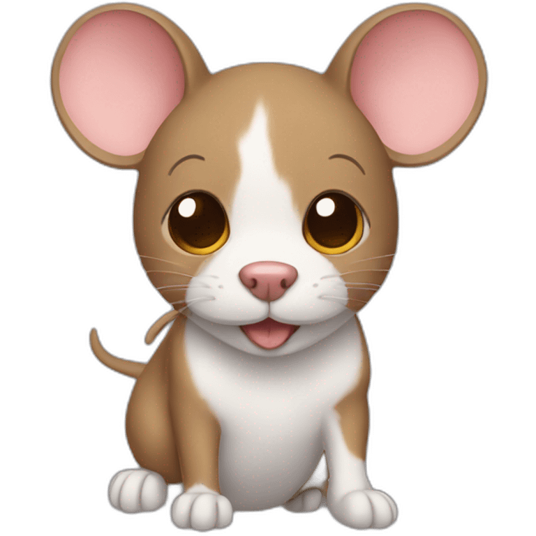 MOUSE WITH A DOG'S BODY emoji