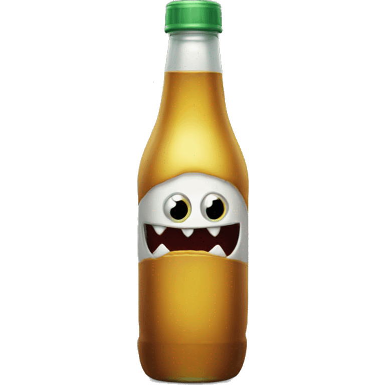 Bottle of monster emoji