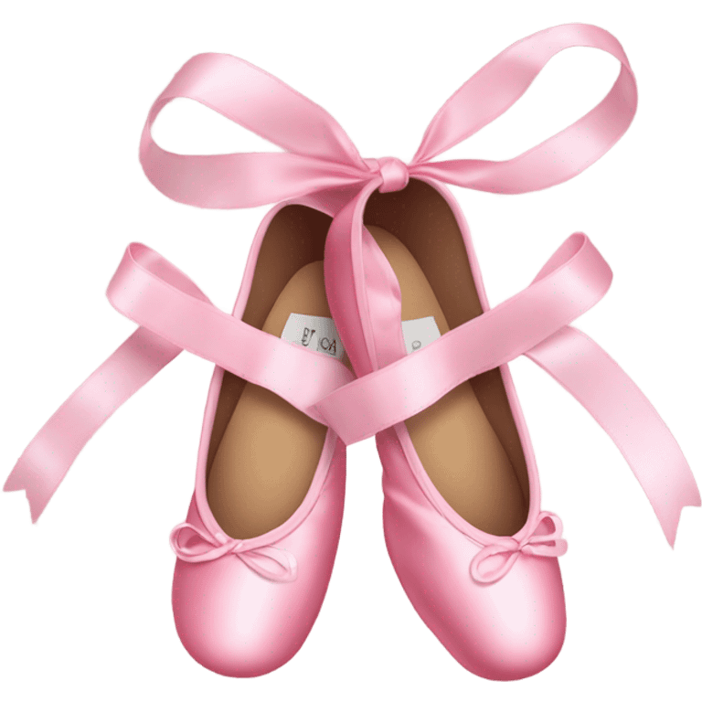 Pink ballet shoes  emoji