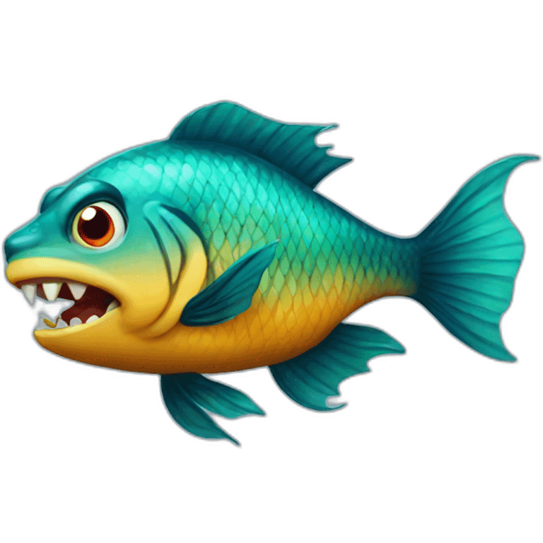 angry fish emoji