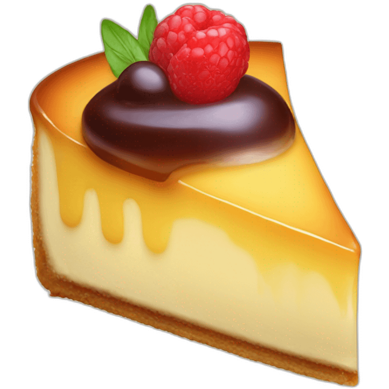 Flan pâtissier emoji