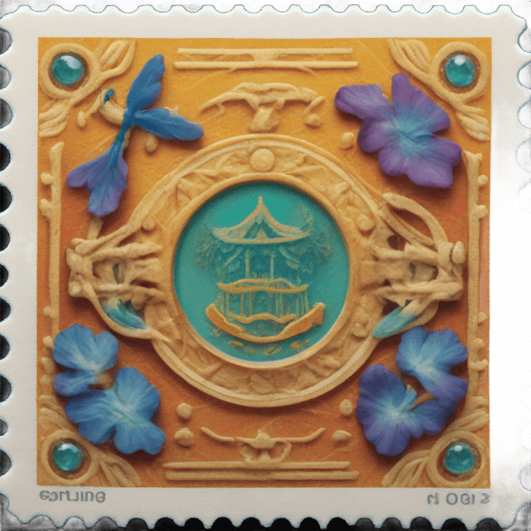 A singular Stamp is a small piece of paper or adhesive material used as evidence of payment for postage, often decorative emoji