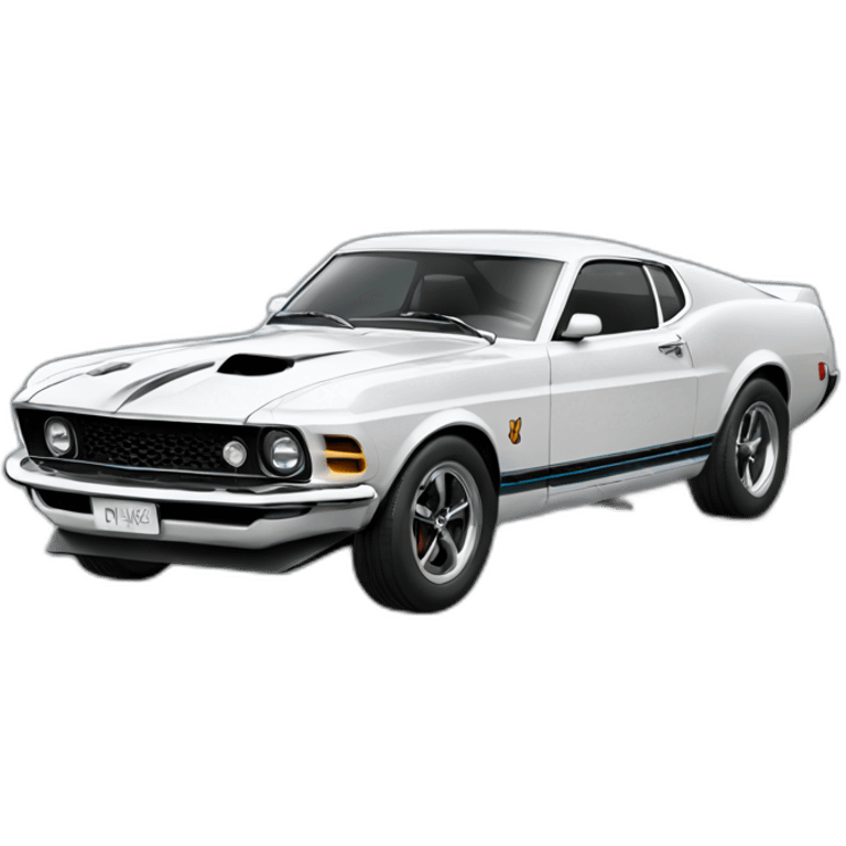 Mustang Mach e emoji